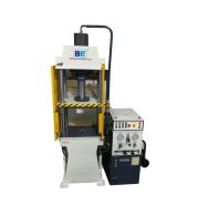 Four Pillar Hydraulic Press Safety Guards | CE Certified Protection with Light Curtains, Two-Hand Control for Safe Industrial Pressing